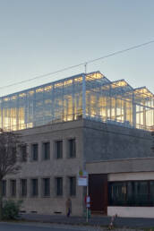 Gewächshaus Innenansicht